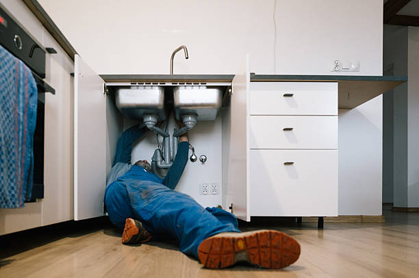 Professional Plumbing technician working in Hustontown, PA